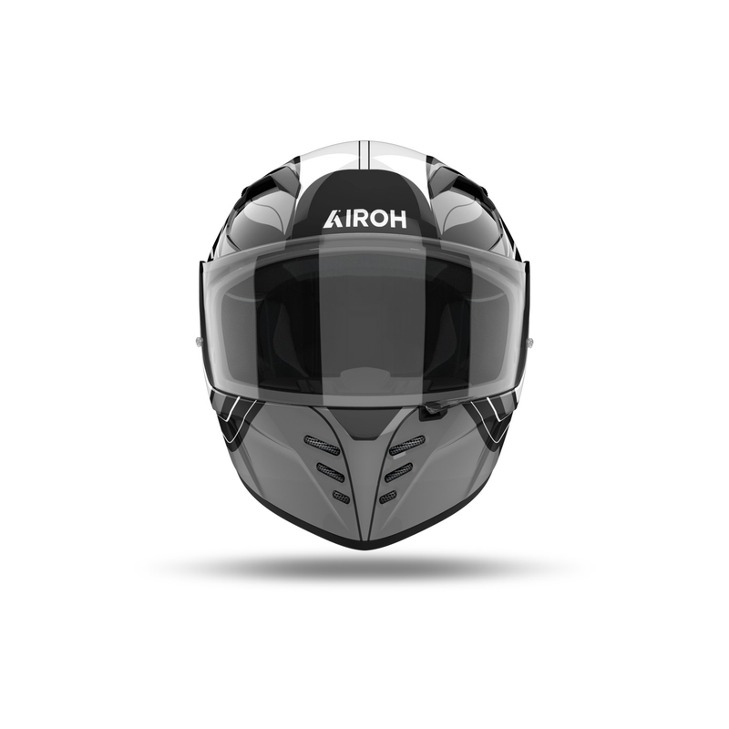 Casco integral de moto Airoh CONNOR Dunk negro brillante