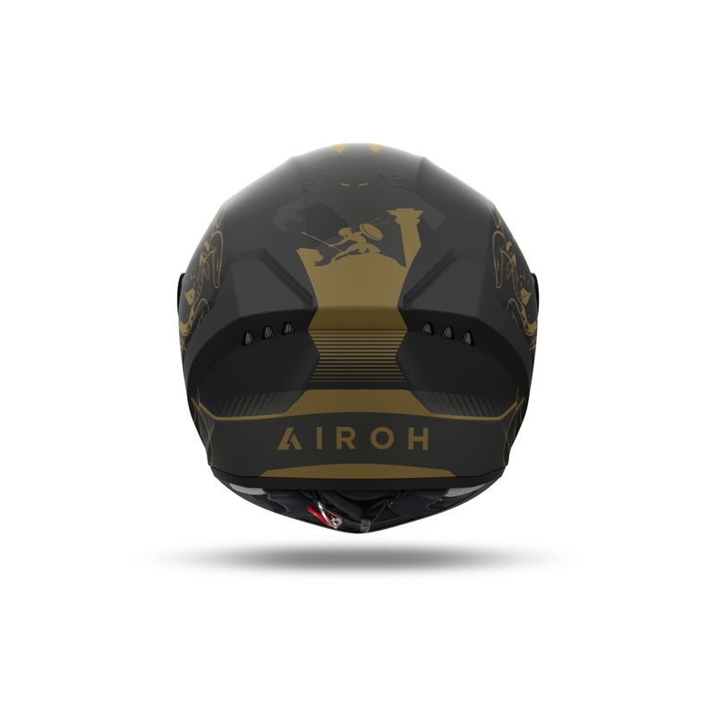 Casco integral de moto Airoh CONNOR Titan negro mate