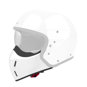 Mentonera para casco Airoh J110 Color blanco brillante