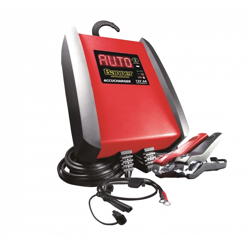 Cargador de batería universal Banner Accucharger 6A Recovery