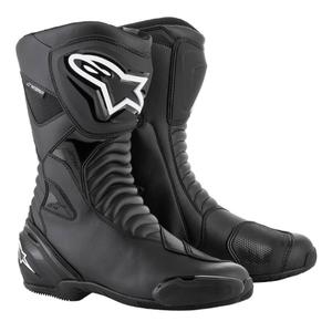 Botas de moto Alpinestars SMX-S Waterproof Negras