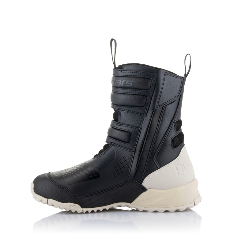 Botas de moto para mujer Alpinestars Stella RT-7 Drystar en blanco y negro
