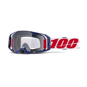 Gafas de motocross 100% ARmatic Mach Z con plexi transparente