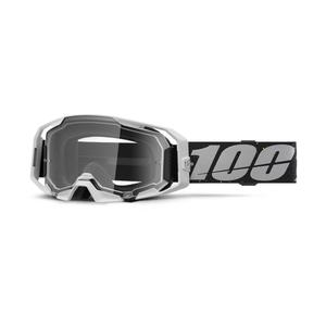 Gafas de motocross 100% ARmatic Rapidracer con plexiglás transparente