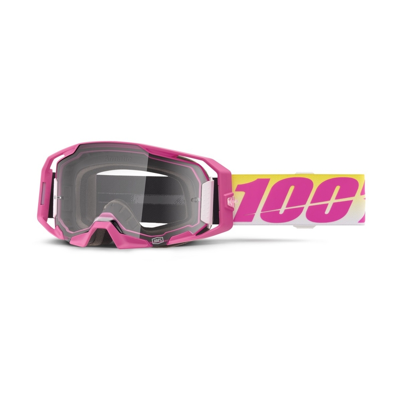 Gafas de motocross 100% ARmatic Sellars con plexiglás transparente