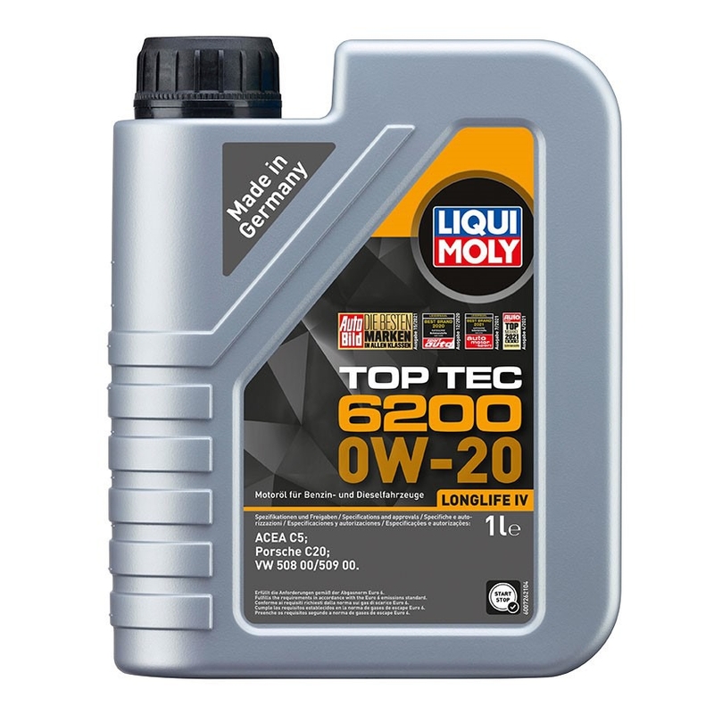 Aceite de motor sintético LIQUI MOLY Top Tec 6200 0W-20 1 l