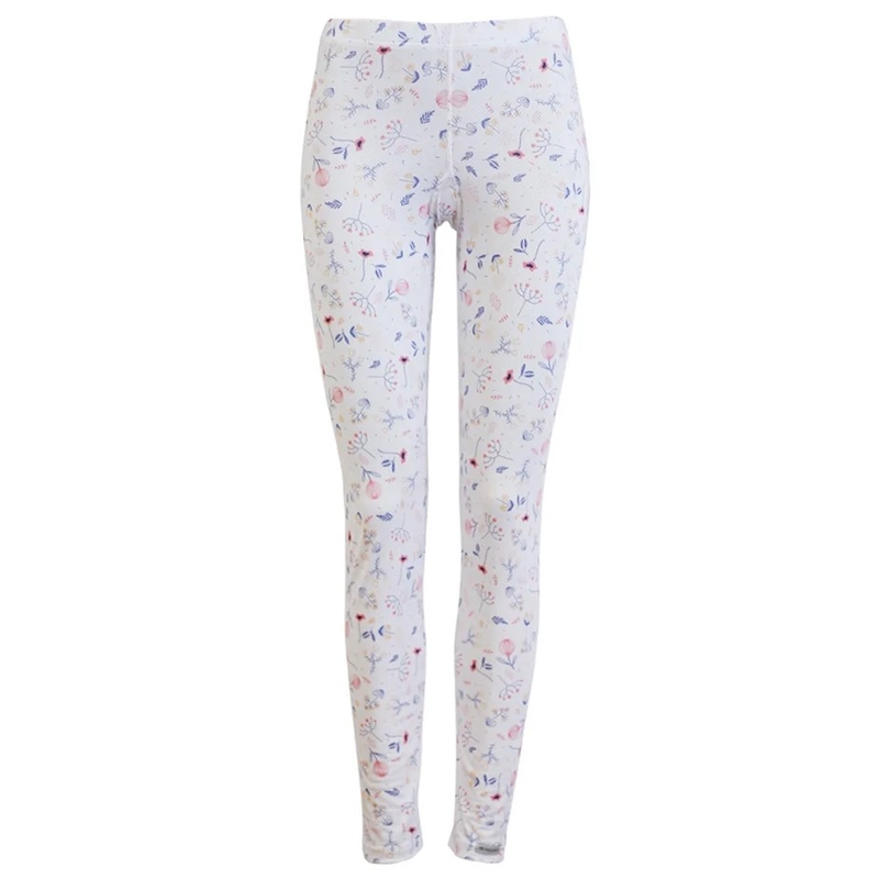 Ropa interior térmica mujer nanosilver® Bloom blanco