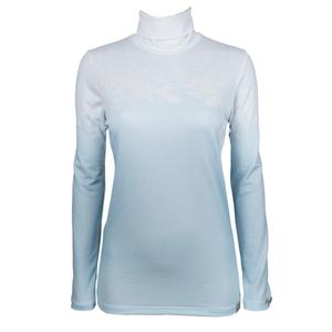Camiseta térmica mujer nanosilver® Frozen azul-blanco II