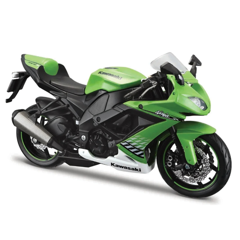 Modelo de moto Maisto Kawasaki 2010 ZX-10R