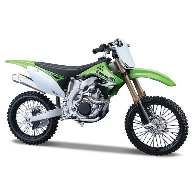 Modelo de motocicleta Maisto Kawasaki KX 450F