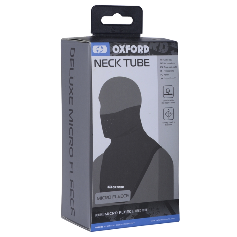 Pañuelo para el cuello Oxford Deluxe con fibra sintética negro