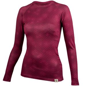 Camiseta térmica mujer nanosilver® Plástico rosa oscuro