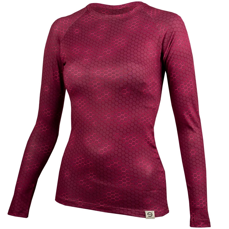 Camiseta térmica mujer nanosilver® Plástico rosa oscuro