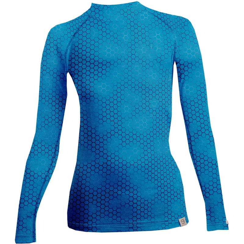 Camiseta térmica mujer nanosilver® Plástico azul claro