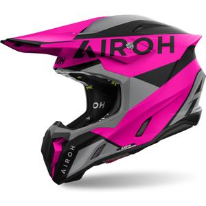 Casco de motocross Airoh Twist 3 King 2024 rosa mate