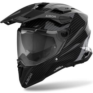 Casco de enduro Airoh Commander 2 Carbon negro