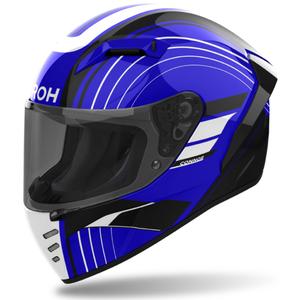 Casco integral de moto Airoh CONNOR Achieve azul brillante