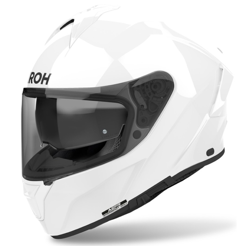 Casco Integral Moto Airoh SPARK 2 Color Blanco Brillante