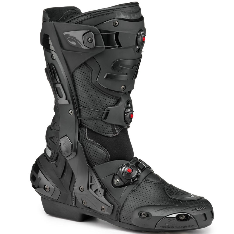 Botas de moto SIDI REX AIR negro mate liquidación