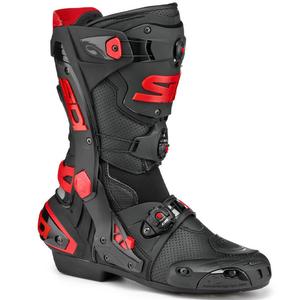 Botas de moto SIDI REX AIR negro-rojo