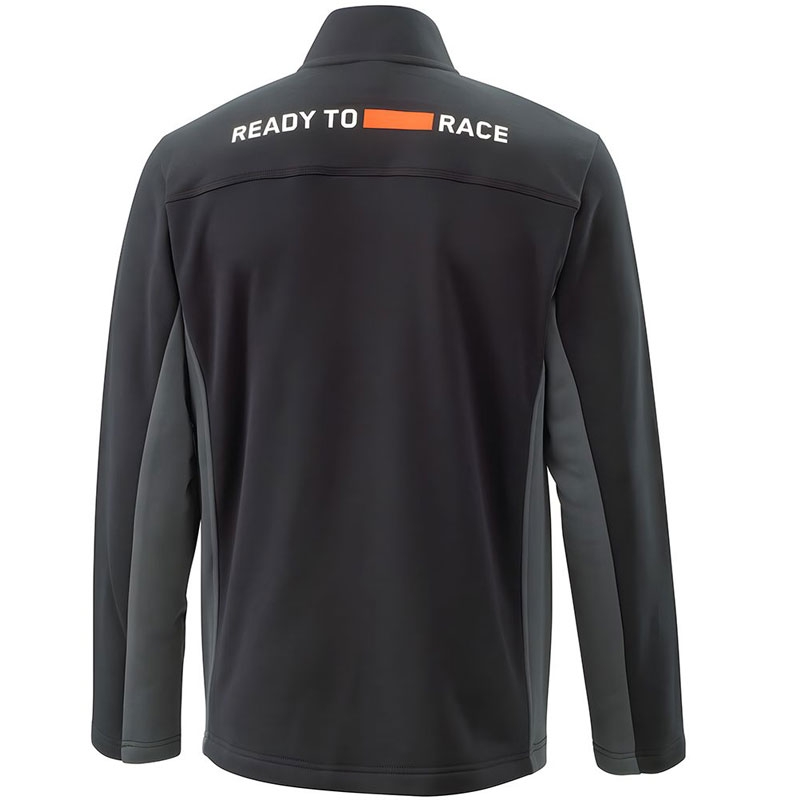 Sudadera KTM Mechanic Zip negro-naranja