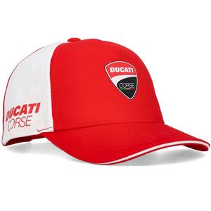Gorra snapback infantil Ducati rojo-blanco