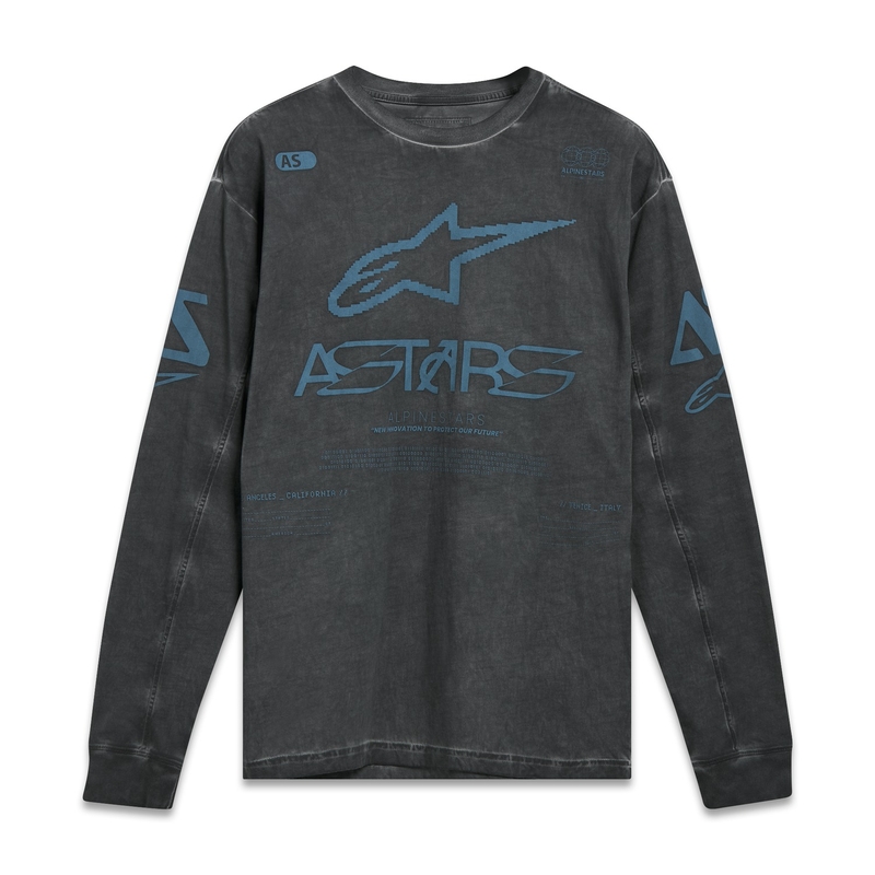 Camiseta Alpinestars Nook Knit manga larga gris oscuro