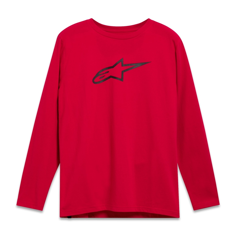 Camiseta Alpinestars Backhand CSF manga larga rojo