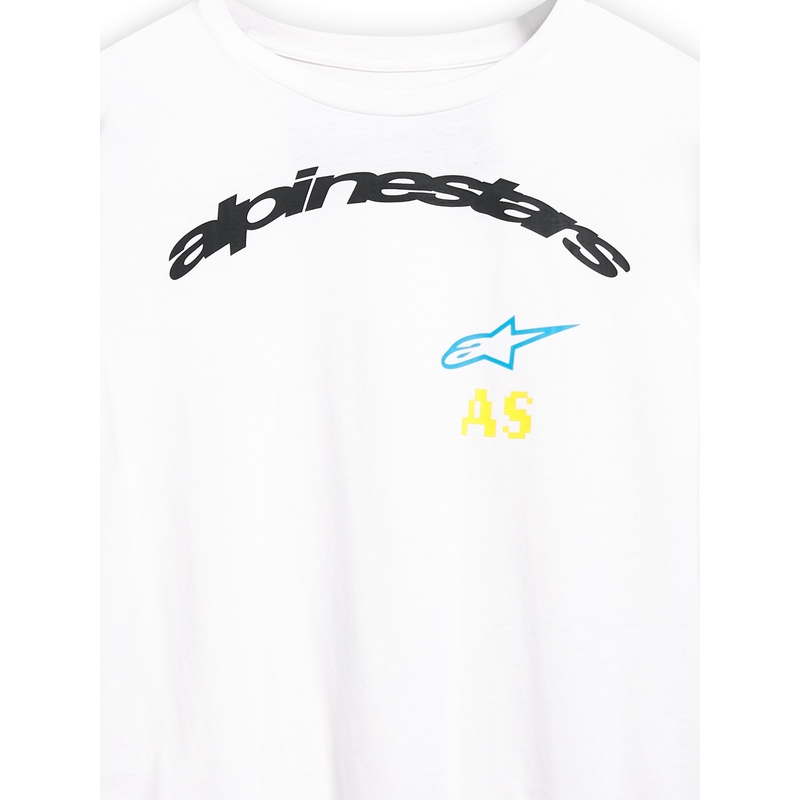 Camiseta Alpinestars Bruno CSF Blanca Manga Larga