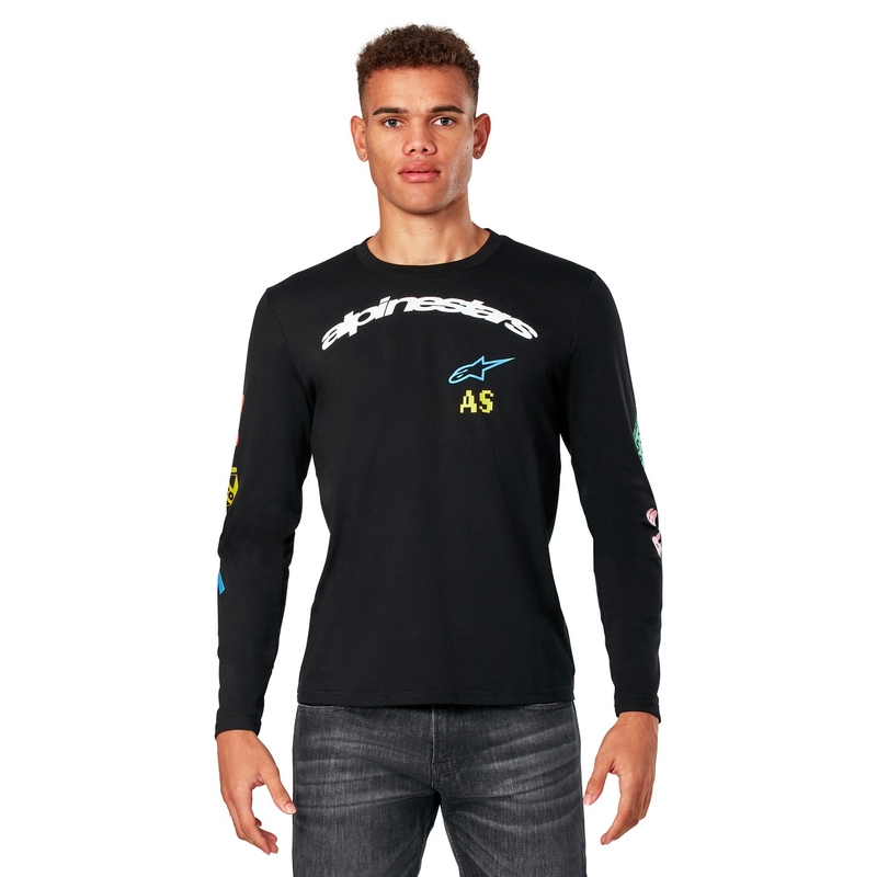 Camiseta Alpinestars Bruno CSF manga larga negro
