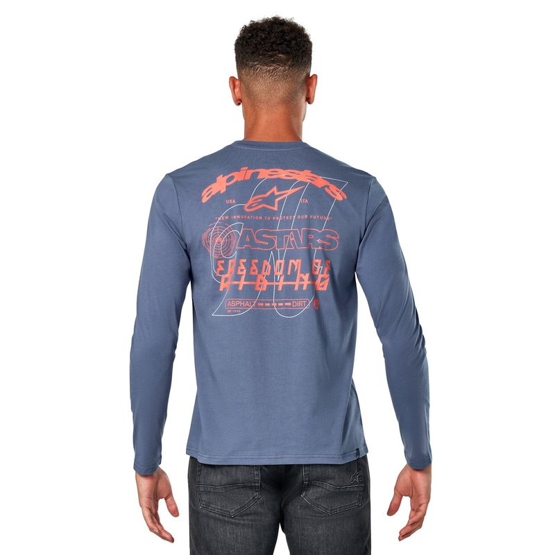 Camiseta manga larga Alpinestars Vitalus CSF azul
