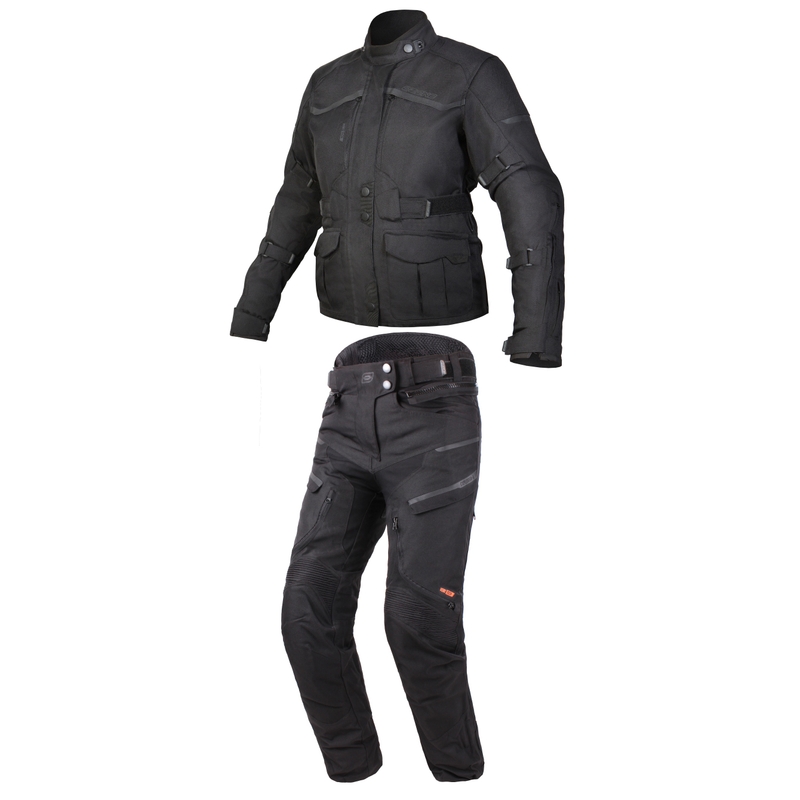 Kombinéza na motorku Ozone Explorer II černá