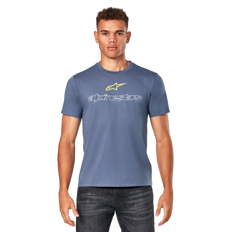 Camiseta Alpinestars Linear Trace CSF azul