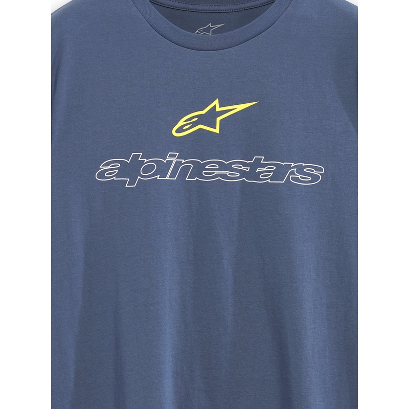 Camiseta Alpinestars Linear Trace CSF azul