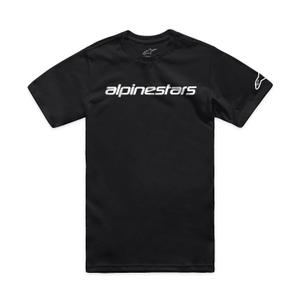 Camiseta Alpinestars Linear Wordmark 2.0 CSF negro-blanco