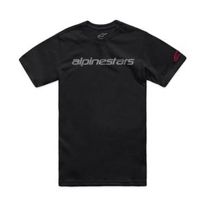 Camiseta Alpinestars Linear Wordmark 2.0 CSF negro-gris-rojo