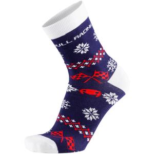 Calcetines Oracle Red Bull Racing edición Navidad azul-blanco-rojo