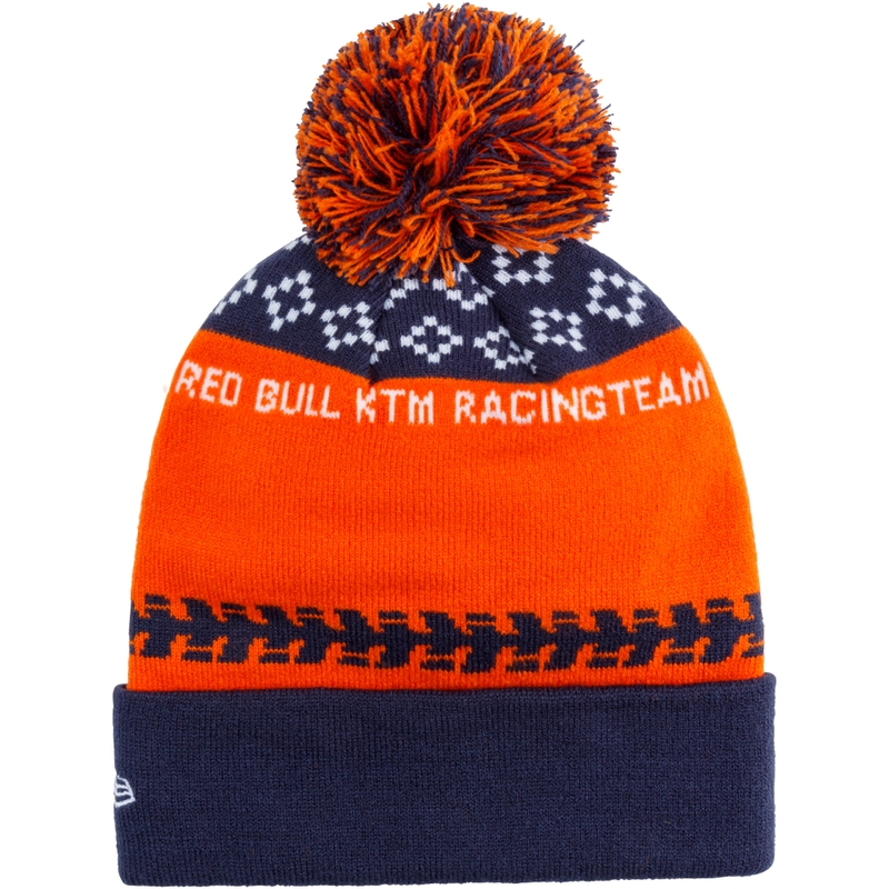 Gorra Red Bull KTM Winter Beanie azul-naranja