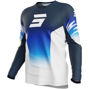 Camiseta motocross infantil Shot Draw X-Trem azul