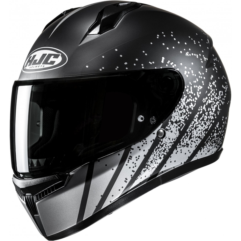 Casco de moto integral HJC C10 Haven MC5SF negro-gris