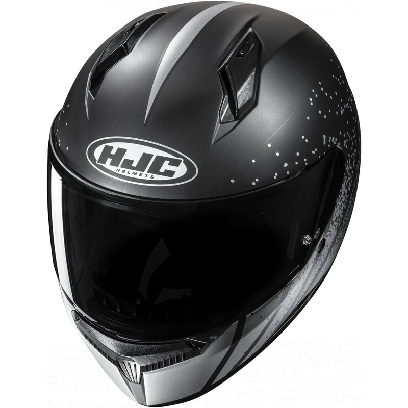 Casco de moto integral HJC C10 Haven MC5SF negro-gris