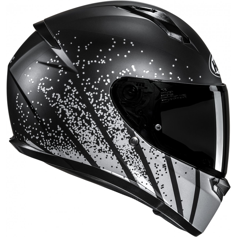 Casco de moto integral HJC C10 Haven MC5SF negro-gris