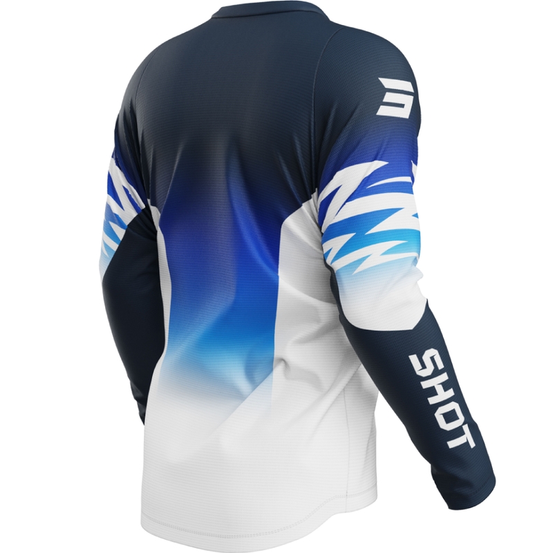 Camiseta motocross Shot Devo X-Trem azul
