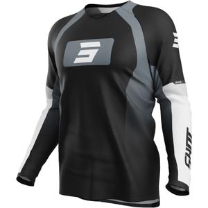 Camiseta motocross Shot Draw Instinct gris