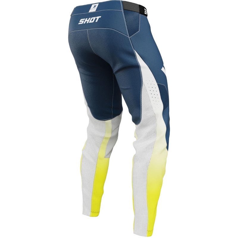 Pantalón motocross Shot Aerolite HVA azul