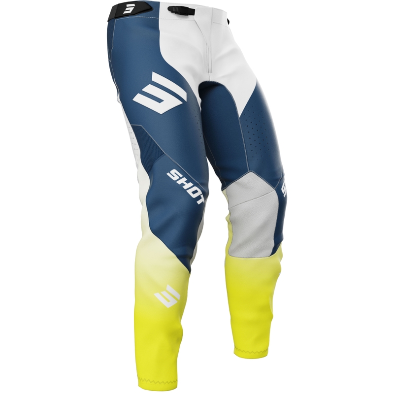 Pantalón motocross Shot Aerolite HVA azul