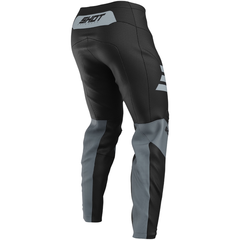 Pantalones motocross Shot Devo Blast negro-gris