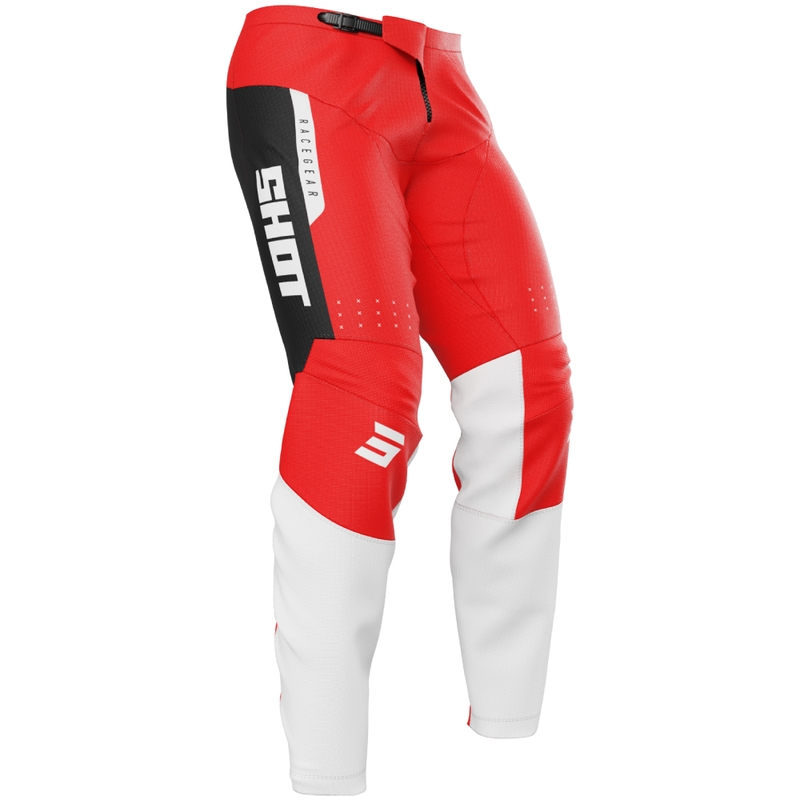 Pantalones motocross Shot Devo League rojo