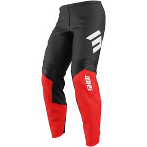 Pantalón motocross Shot Draw Instinct rojo