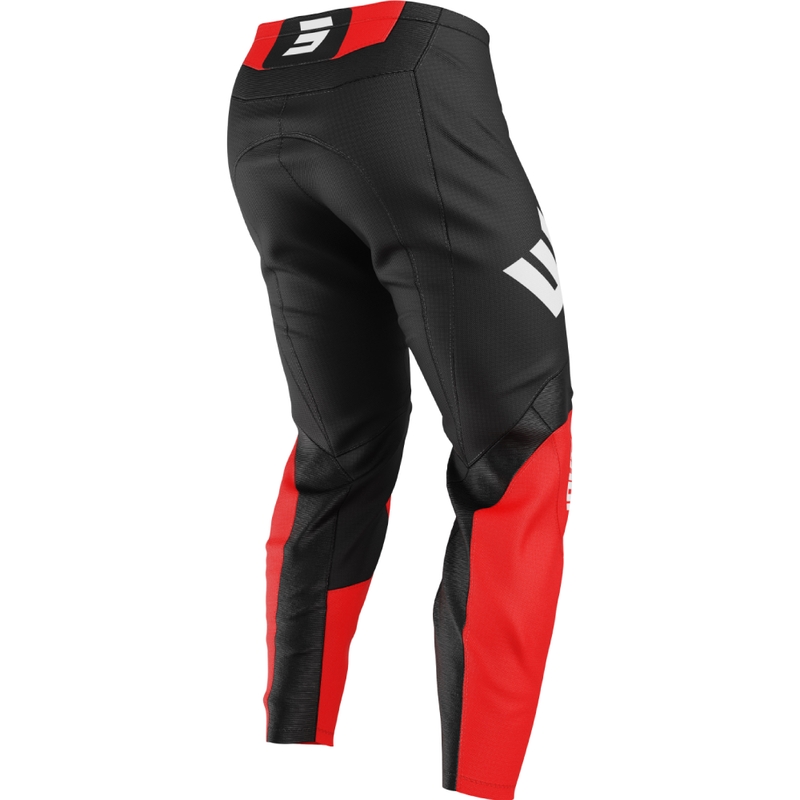 Pantalón motocross Shot Draw Instinct rojo
